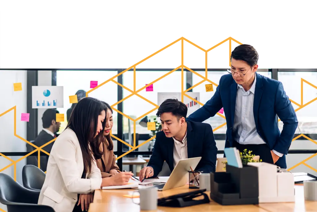 Guidewise Change Management page focused on enterprise AI/ML transformation, IBM watsonx consulting, data preparation, workflow optimization, governance, and security for AI, AI change management and adoption, and intelligent agent design, development, engineering, delivery, and implementation.